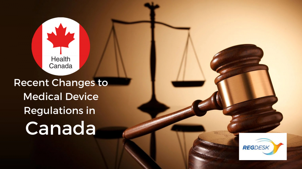 Recent Changes To Medical Device Regulations In Canada Regdesk