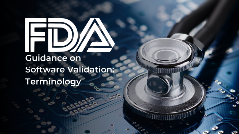 FDA Guidance On Software Validation: Terminology | RegDesk