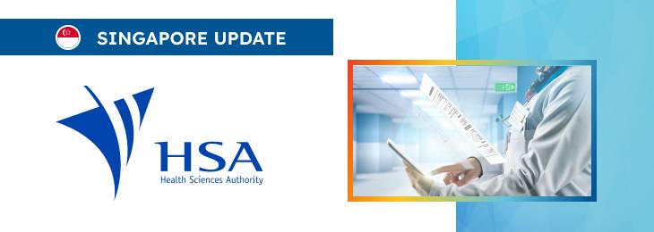 HSA on product registration submission