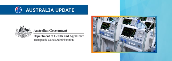 TGA Guidance on Exporting Ventilators